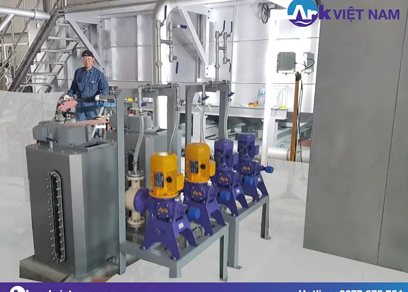 Screw-press Set-Up in Seosan, Chungcheongnam-do, ROK