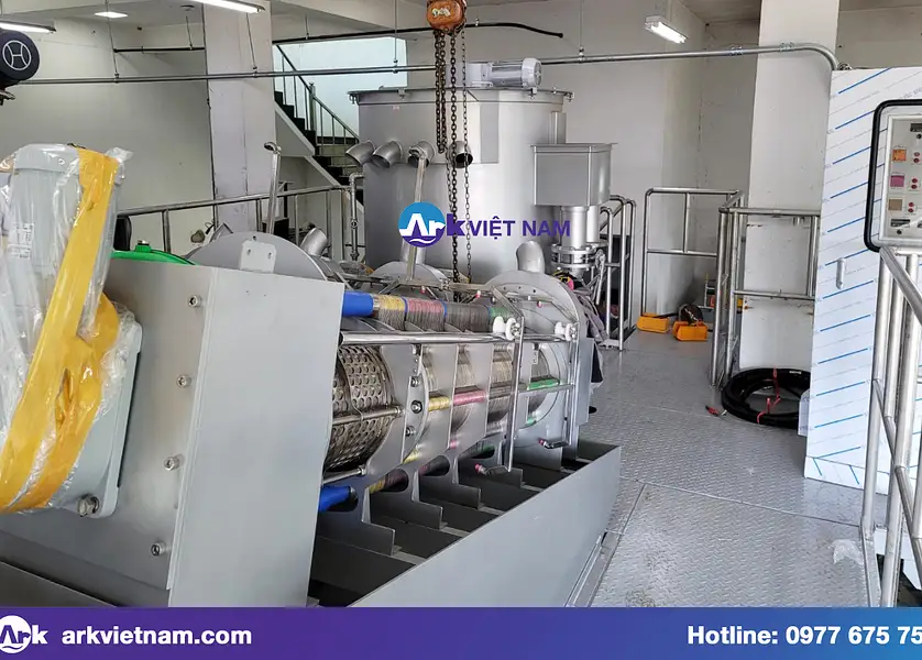 Screw-press Set-Up in Ottogi Daepung Factory - Thumbnail 2