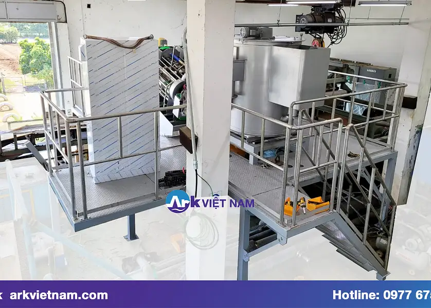 Screw-press Set-Up in Ottogi Daepung Factory