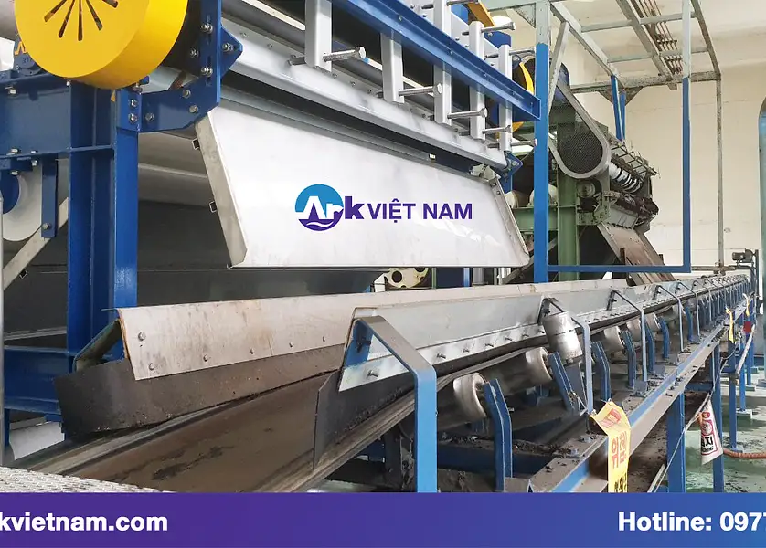 Belt-press Set-Up in Saemangeum, Jeollabuk-do, ROK