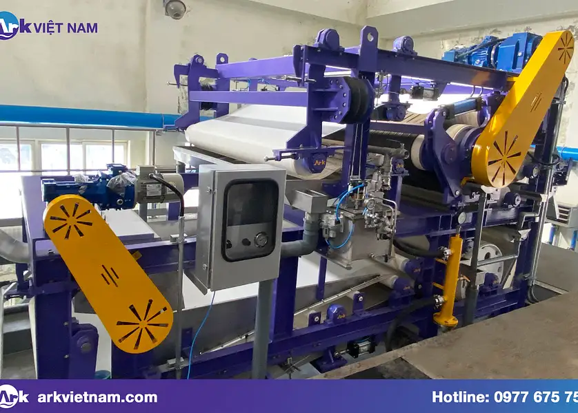 Belt-press Set-Up in Eumseong, Chungcheongbuk-do, ROK