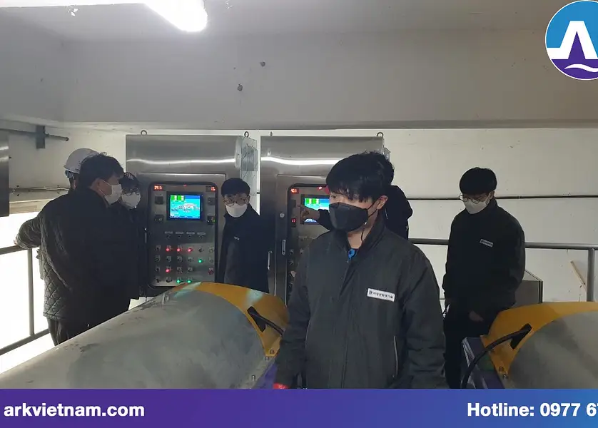 โครงการติดตั้งเครื่องรีดตะกอนแบบเหวี่ยง - อำเภอโคซอง จังหวัดคยองซังนัมโด สาธารณรัฐเกาหลี (ROK) - Thumbnail 2