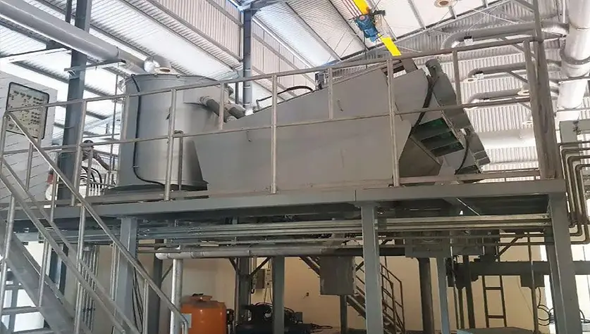 Installation of Screw press in Vinh Phuc