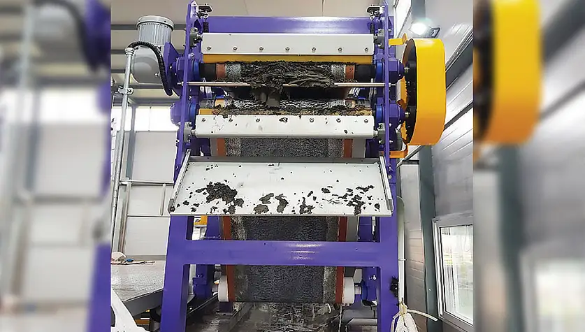 Installation of Belt-press in Vinh Phuc