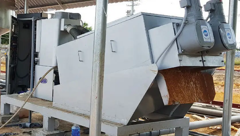 Installation of Screw press in Long An