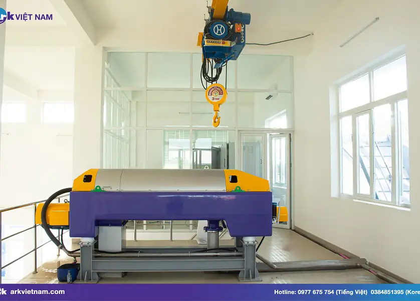 Project of Decanter Centrifuge at Chau Duc water supply plant - Thumbnail 2