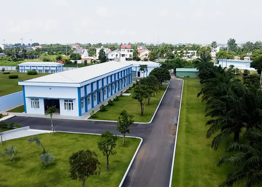 Supply sludge dewatering for Ho Da Den water plant