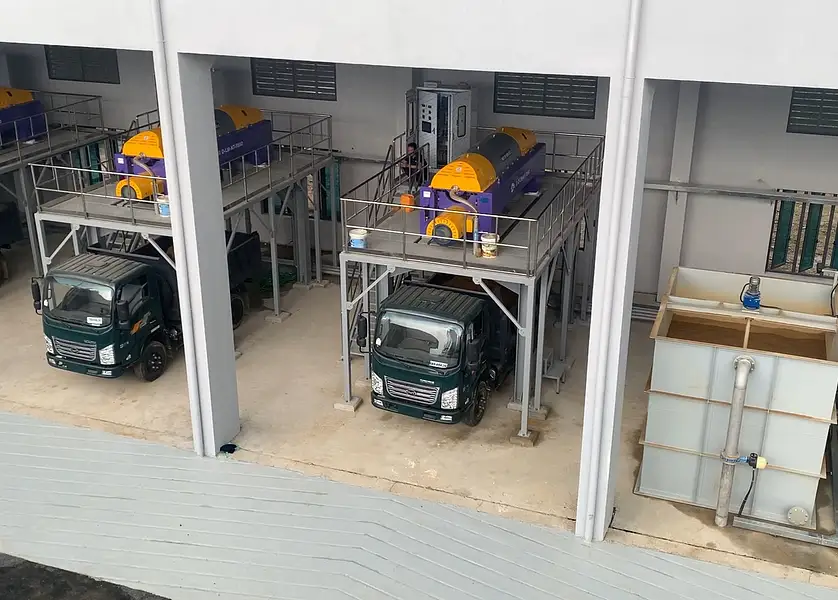 โครงการบำบัดตะกอน- โรงงานผลิตน้ำประปาซองดา - Thumbnail 3