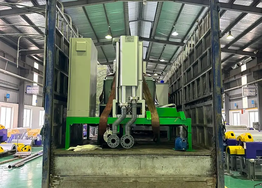 โครงการเครื่องรีดตะกอนแบบสกรู – โรงงานผลิตยางพารา จังหวัดกว๋างจิ - Thumbnail 4