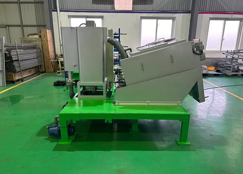 โครงการเครื่องรีดตะกอนแบบสกรู – โรงงานผลิตยางพารา จังหวัดกว๋างจิ - Thumbnail 3