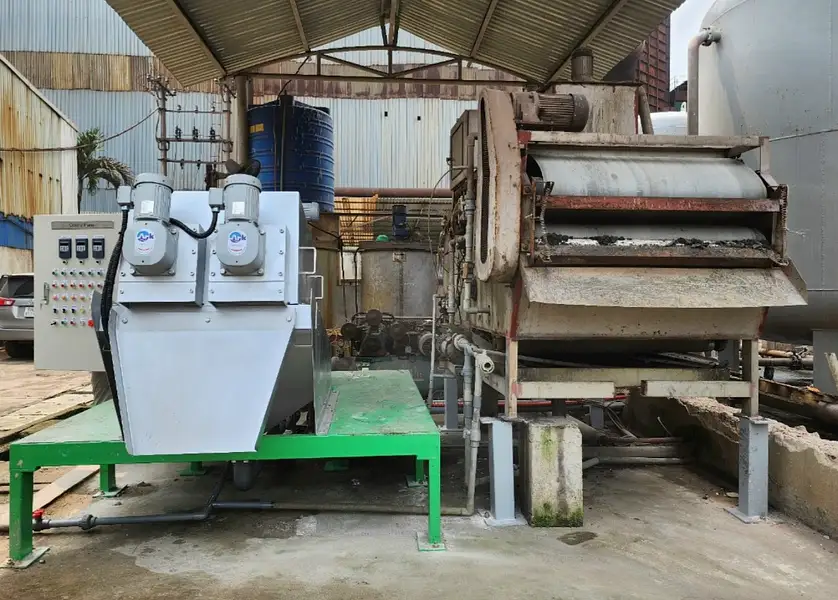 โครงการเครื่องรีดตะกอนแบบสกรู – จังหวัดไทเหงียน - Thumbnail 2